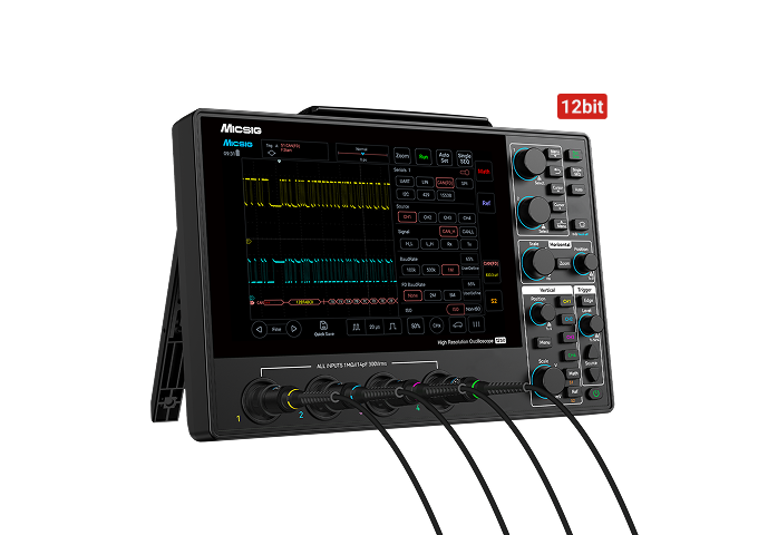 Osciloscopio Micsig SATO1004 de 12 bits – Vista 3 Osciloscopio Micsig SATO1004 de 12 bits – Vista 3
