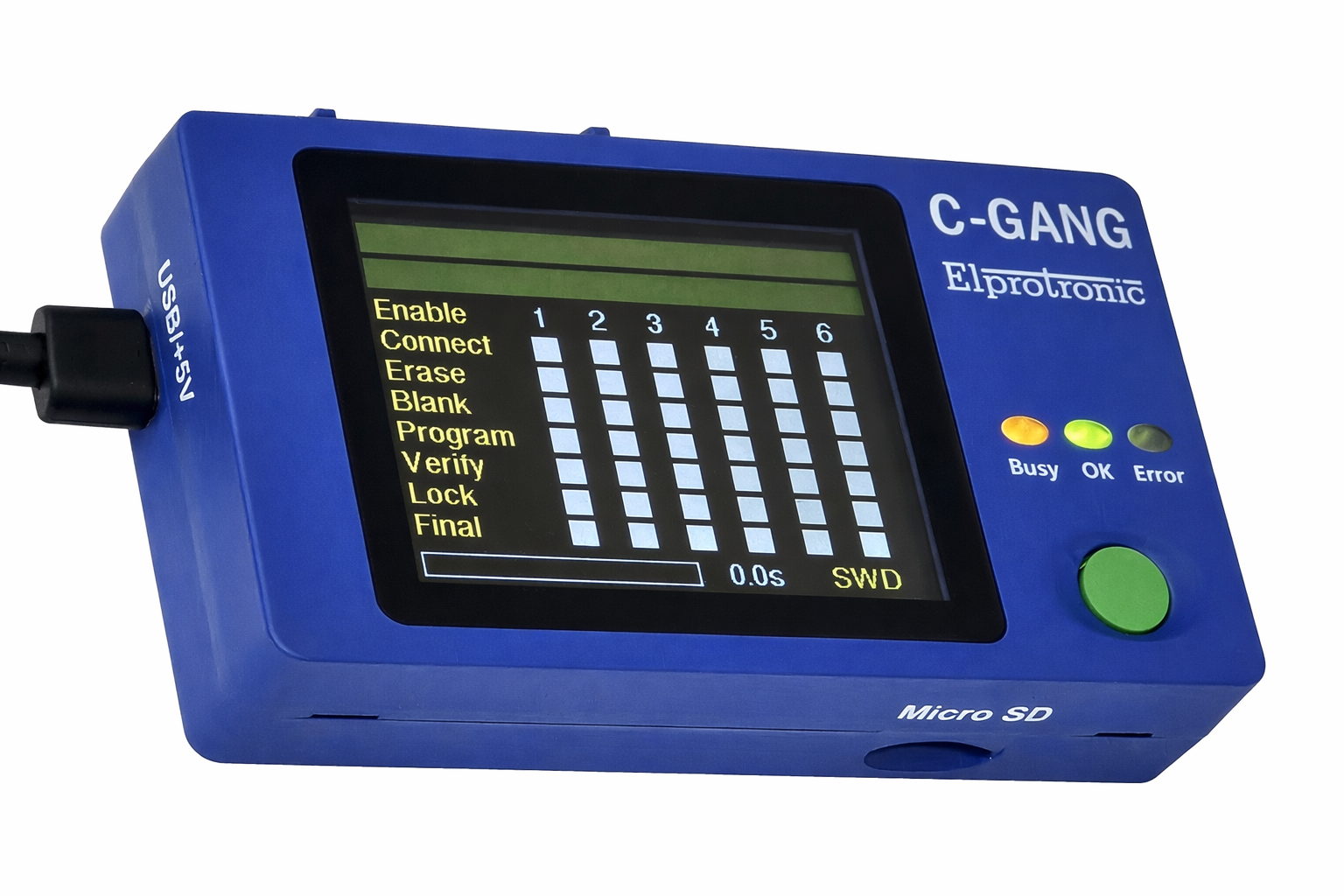 C-GANG-X - Programador gang compacto