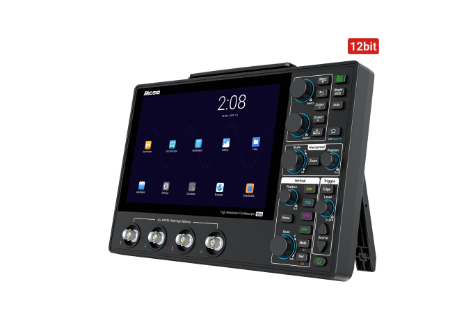 Osciloscopio Micsig SATO1004 de 12 bits – Vista 2 Osciloscopio Micsig SATO1004 de 12 bits – Vista 2