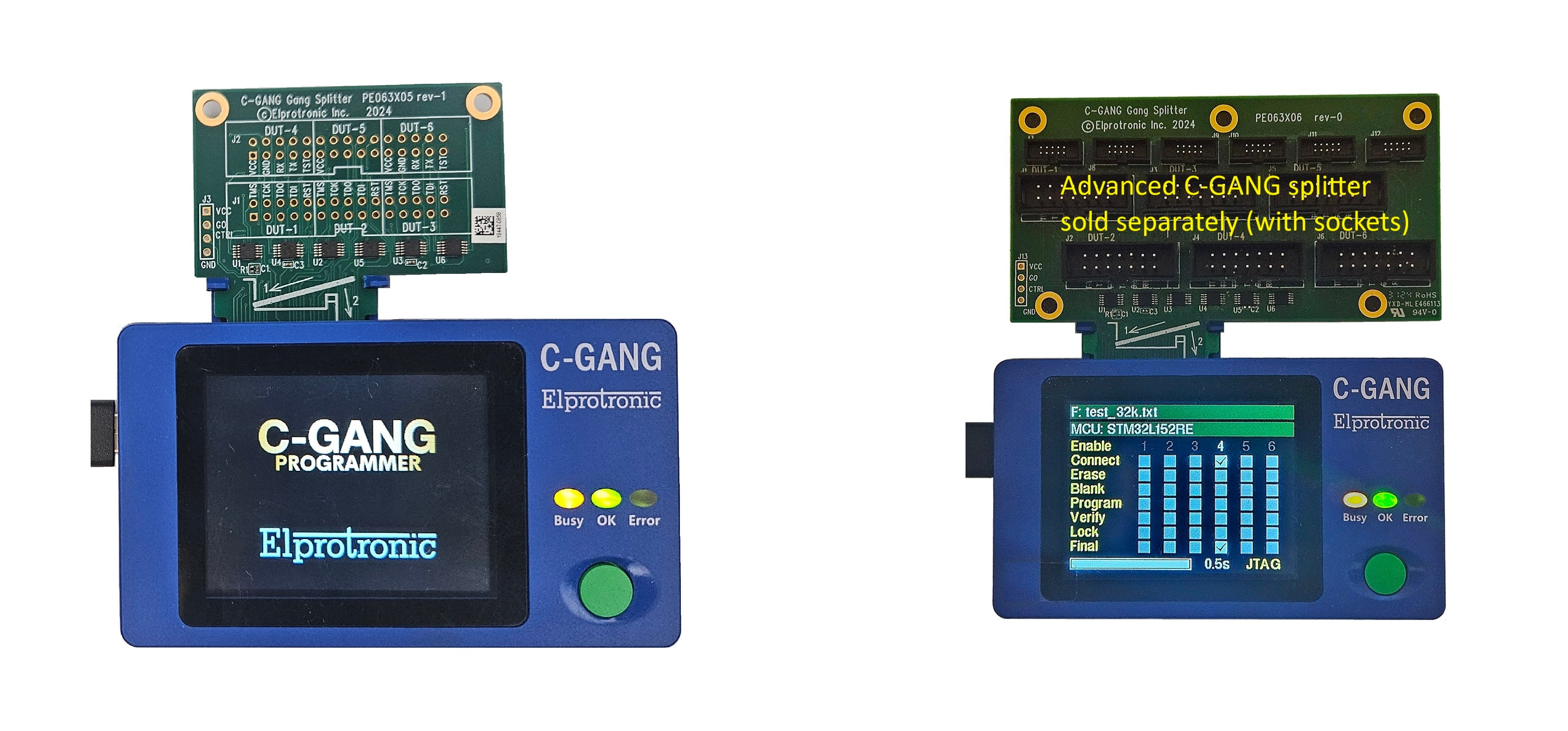 C-GANG-X - Programador gang compacto